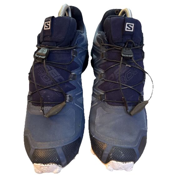 Salomon Speedcross 5 Trail Running Shoes 408012 Women's Size 7.5 Sargasso Navy - Picture 2 of 11
